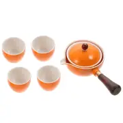Porcelain Teapot Set Tea Kettle Infuser Portable Tea Set Kung Fu Tea Cup