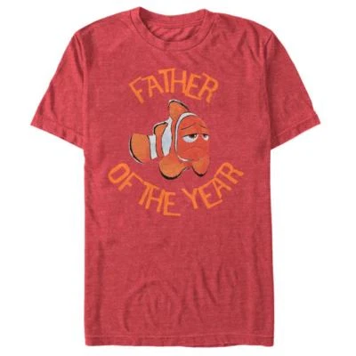 Disney Pixar Finding Dory Father of The Year Heather T-Shirt
