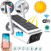 WIFI Home Security Camera Outdoor CCTV WIFI PTZ Solar Battery Camera w/battery
