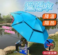 在飛比找Yahoo!奇摩拍賣優惠-貝比童館 兩米 雙層防風遮陽傘 遮陽傘 釣魚傘 海灘傘 戶外