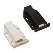 2pcs Push Open Door Catches Push Latches Release Nylon for Cabinets & Wardrobes