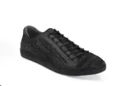 Kenneth Cole Unlisted Men's Stand Textured-Knit Lace-Up Sneakers Color Black 7M