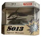 Syma S013 Mini Helicopter Infrared 3D 3 Channel Controller NEW