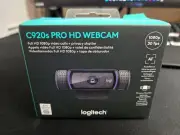 Logitech C920S PRO HD Webcam - Black w/Flip Down Privacy Shutter