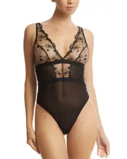 Hanky Panky Written In The Stars Lace Teddy Bodysuit