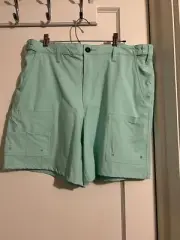 Magellan Outdoors Men's Water-Repellent Shorts - Mint Green
