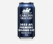 Carlton Draught 2022 Premiers Geelong Cats Beer Can Magnet(Size: 63 mm x 129 mm)