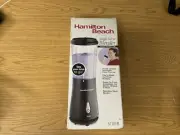 Hamilton Beach Single Serve Blender With Travel Lid Black 51101B New In Box