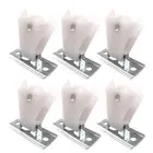 6Pcs Roller Blind Cord Pulleys Cord Lock Repair Parts Replacement Accessories