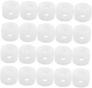 VANZACK 20pcs Foosball Table Locator Rings: Plastic Stop Rings for Enhanced Stability - Easy Installation for Tabletop Soccer Game Fun