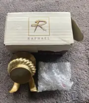 Raphael Classical Robe Hook Bathroom luxury heavy brass bath-room NOS