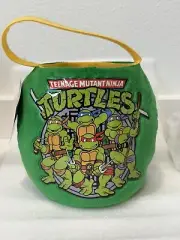 TMNT Teenage Mutant Ninja Turtles Plush Basket Easter Halloween Nickelodeon