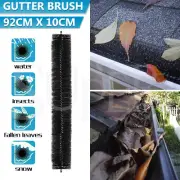 Gutter Brush Guard Roof Leaf Leaf Heavy Duty Twigs Filter Garden Home 92x10cm