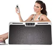 VIBRATION FITNESS MACHINE BODY SHAPER PLATFORM WITH REMOTE CONTROLE LED