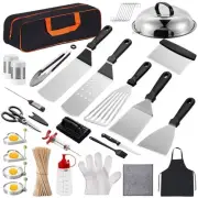 Griddle Accessories Kit - 245PCS Grill Spatula Set for Cooking Barbecue Branders