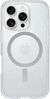 [Otterbox] React MagSafe Apple iPhone 16 Pro Case Clear - (77-96253),Drop+ Military Standard,Ultra-Thin,Hard case with Soft Grip Edges