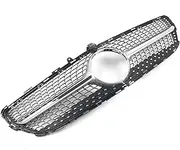 FINMOKAL CLS Class Grill Chrome Diamond Front Bumper Grille Grill Compatible with Benz CLS Class W218 CLS218 2015-2018 (NOT FIT CLS63)