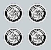 Mongoose - Mid school seat clamp BLACK decals - old school bmx