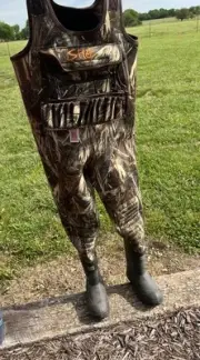 New Cabela's Women SHE Breathable Dry Plus Wader Camo 1600G Size 8