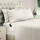 King Size Sheets Set – 6 Pcs Cooling Bed Sheets – up to 21” Deep Pocket King She
