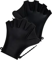 Generic 2 Pairs Swimming Gloves Dive Auxiliary Mitten Swimming Webbed Gloves Water Resistance Gloves Swim Gloves Diving Training Gloves Water Gloves Adults Diving Supplies Swim Paddles