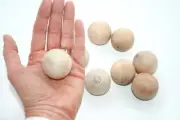 50- 1.5" Maple Wood Ball Wood Balls Sorting Games Waldorf Games Wood Balls Craft