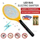 Bug Electric Swatter Racket Mosquito Fly Swatter Insect Killer Handheld LED AU