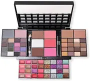 YBUETE All in One Makeup Set for Women Girls Teens Full Kit, Makeup Present Set for Beginners and Professionals Include Eyeshadow Palettes, Lip Gloss, Blush Powder, Mini Makeup Brushes, Contour Powder