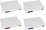 Veemoon File Storage Holders Document Boxes File Case for Office Paper Organizer Storage Folder Simple Stylish