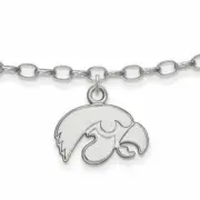 SS Univ of Iowa Hawk 9 inch Anklet
