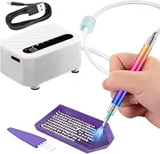 Painting Drill Pen Electric - Cordless Drill Paint Pen - Compact Paint Device With Adjustable Suction Modes For Kid Boys Girls Children Women Youth Teens
