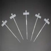 REXUS Plastic Cable Tie with Inner Label 100 Pcs Write on Tags Wire Zip Ties Cab