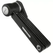 EVO Lockdown Folding Lock with 2 Keys and Mounting Bracket Black