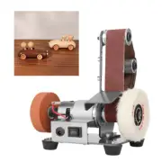 Mini Electric Belt Sander Grinder DIY Polishing Machine Sanding Belt SharpenerFx