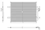 RTG Air Conditioning Condenser Fits Man TGE VW Crafter Golf Electric