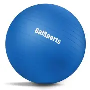 Yoga Ball Exercise Ball for Working Out, Anti-Burst and Slip Resistant Stabil...