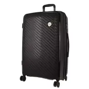Pierre Cardin Inspired Milleni Check Luggage Bag Travel Carry On Suitcase 75cm
