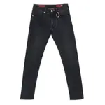[Tramarossa] Tramarossa Five-pocket Ring-detail Jeans 38 US BLACK