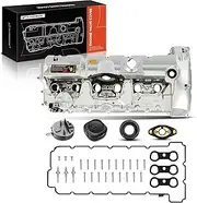 A-Premium Upgraded Aluminum Engine Valve Cover Kit - Compatible with BMW (E60 E70 E82 E83 E84 E89 E90 E92) Model - 2007-2013 - 2.5L 3.0L - 125i 128i 130i 323i 325i 328i 525i 528i 530i X1 X3 X5 Z4