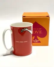 Lenox Kate Spade Things We Love Cha-Cha-Cha Red Gold High Heels Coffee Mug Cup