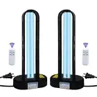BAIMNOCM UV-C Lamp for Dust Mite 38 Watt 2 Pack, UVC Germicidal Lamp with Rem...