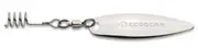 Ecogear Metal Blade For Soft Plastic Fishing Lure #Silver #Long Leaf