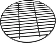 Generic Barbecue Grill Grate Round Enamel Mesh for Outdoor Cooking Durable Wear Resistant BBQ Grate for Gas Electric Grills for Meat Vegetables Skewers