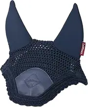 LeMieux Acoustic Pro Fly Hood - Absorbs Sharp Loud Noises - British Dressage Legal - Navy - Medium