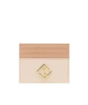 Fendi FF Diamonds Open Top Card Case One size pink