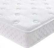 Novilla Mattress Single Pocket Coil Mattress, High Resilience, Extra Thick Urethane, Bed Mattress, Firmly Firm, Equipped with Gel Memory Foam, Thickness 7.1 inches (18 cm), Body Pressure Dispersion,