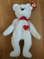Ty Valentino BEANIE Baby RARE with error ( origiinal) on tag Brown Nose.