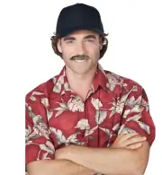 The Magnum 1970s Private Investigator Pi Tom Selleck Men Costume Moustache