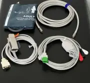 Mindray V21 Bundle - Cuff, Hose, SpO2 Masimo, ECG - Same Day Shipping