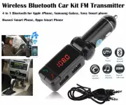 Wireless Bluetooth Car Kit FM Transmitter Handsfree Car Charger MP3 Player USB